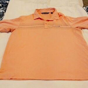 Travis Mathew Mesa Central Pique Performance Men's Golf Polo size large